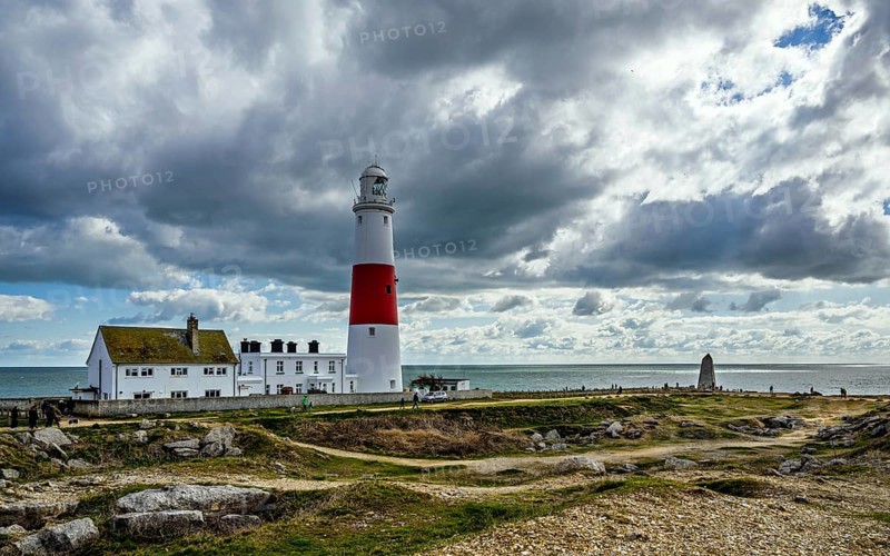 Portland Bill Lighthouse, Portland Bill, Isle of Portland, Dorset, England, United Kingdom, Europe