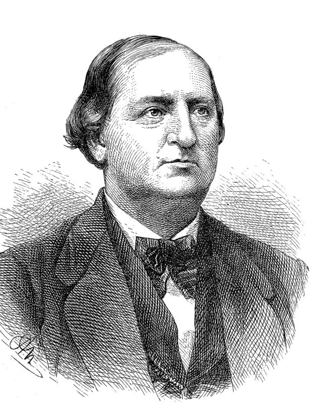 Franz Wilhelm Abt, 22 December 1819, 31 March 1885, a German composer and Kapellmeister, Historical, digital reproduction of an original from the 19th century