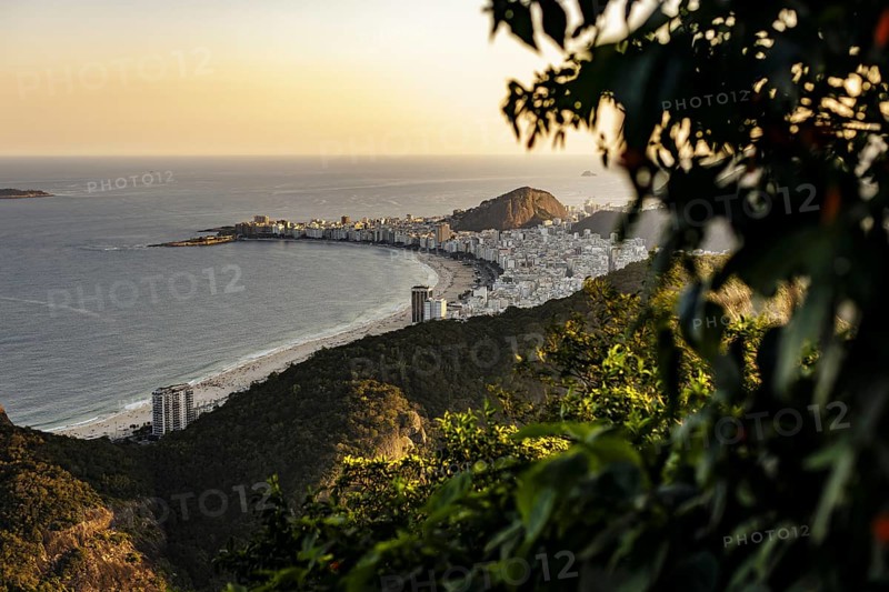 View from Sugarloaf Mountain to Copacabana in Rio de Janeiro. 21.07.2024. Photographed on behalf of the Federal Ministry for Economic Cooperation and Development