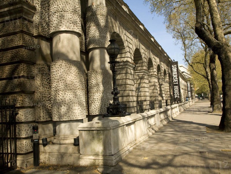 Somerset House on the Embankment, London