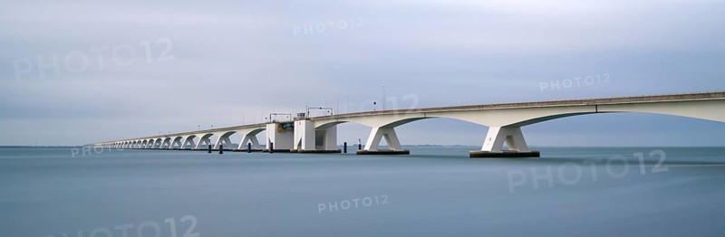 Zeeland Bridge, Oosterschelde, Netherlands