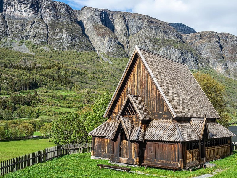 Øye stave church, Valdres region, Norway, Europe