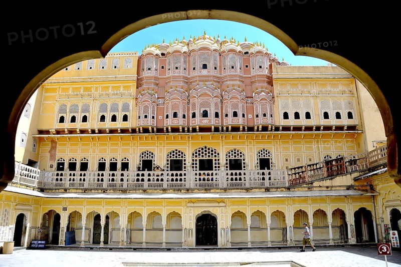 Hawa mahal, jaipur, rajasthan, india, asia