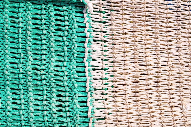 Fishing net tackle textures from Mediterranean boats