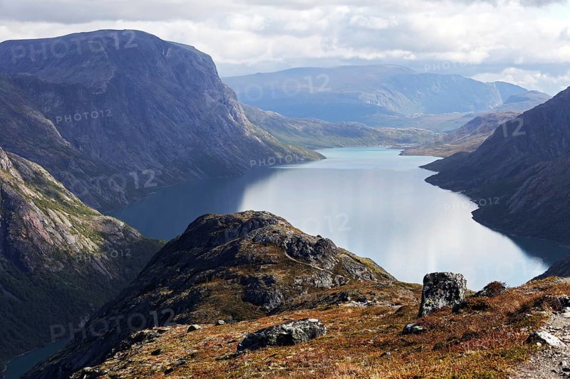 Lake Gjende, Jotunheimen, Norway, Europe