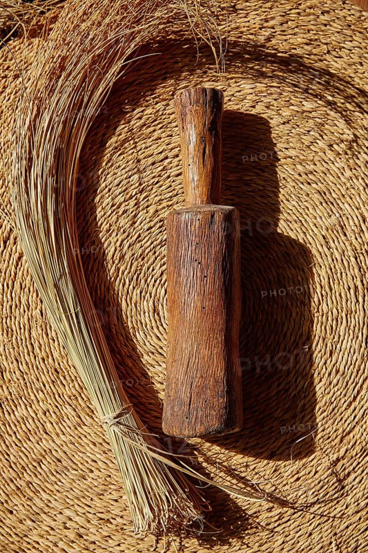Esparto halfah grass used for crafts as cords basketry and espadrilles