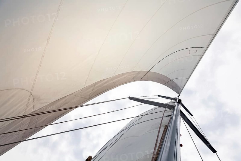 An image of a Sailing boat sails background