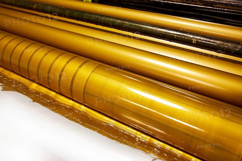 Printer ink machine rotary printing factory golden printer rollers