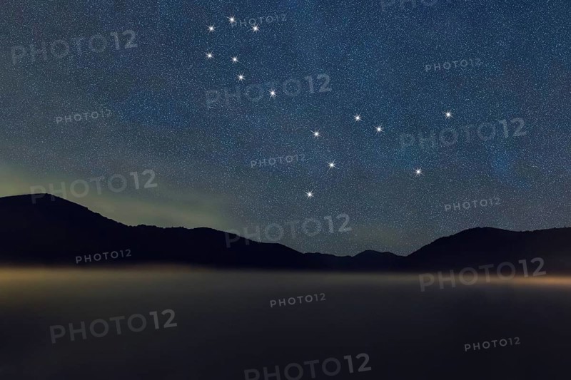 Cetus star constellation, Night sky, Cluster of stars, Deep space, Whale constellation