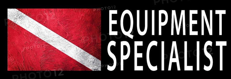 Equipment Specialist, Diver Down Flag, Scuba flag, Scuba Diving