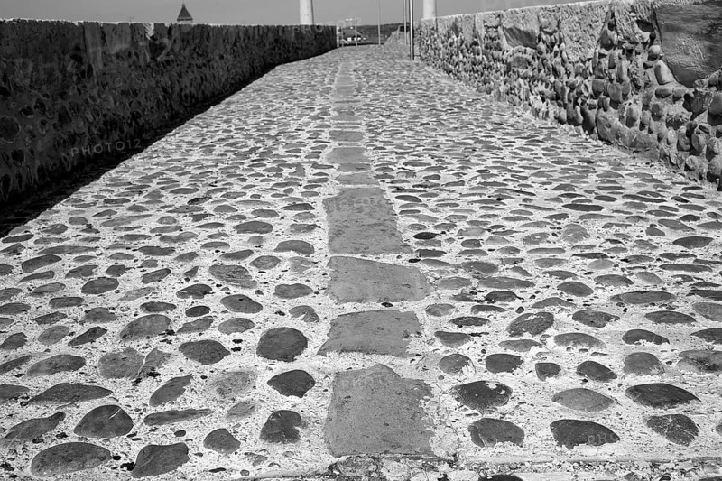 Orbigo river bridge Passo Honroso Saint James Way in Castilla Leon Spain