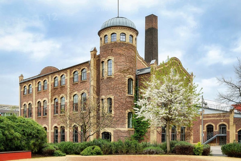 Carefully restored industrial monument from the Wilhelminian era in Cologne Ehrenfeld, now home to modern media and agency companies