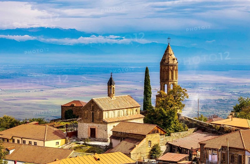 The City of Sighnaghi, Georgia, Asia