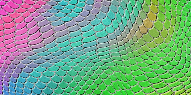 Colorful mermaid scales, fish scale, Fantasy texture