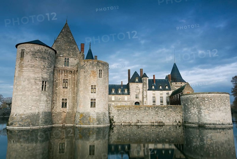 Castle of Sully-Sur-Loire, Loiret, Centre-Val de Loire, France, Europe