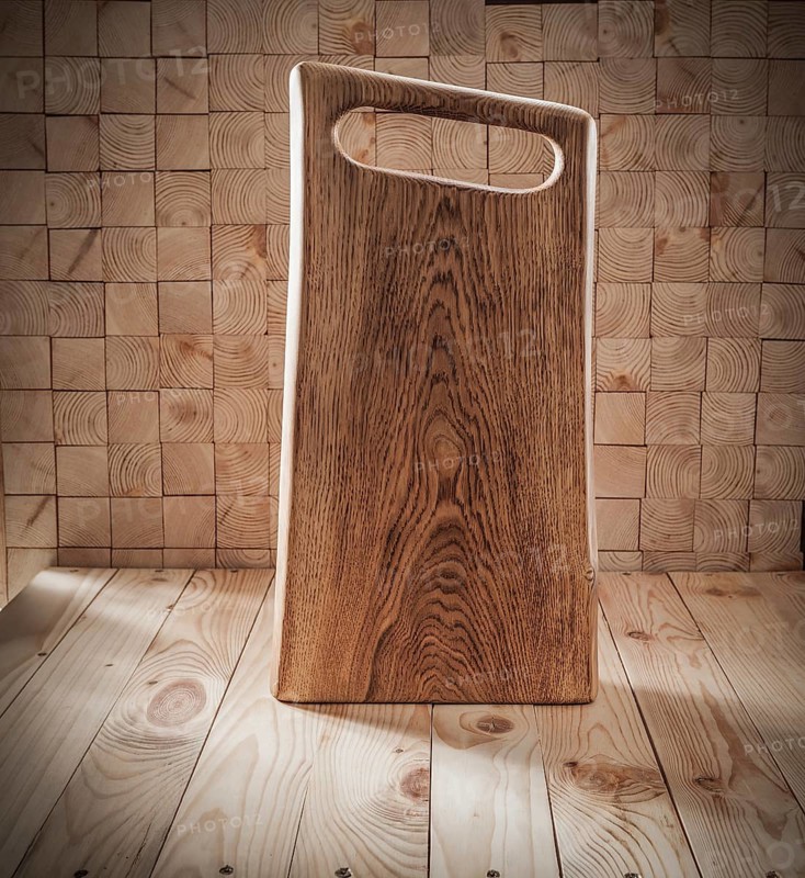 Big Vintage Oak Wood Kitchen Board