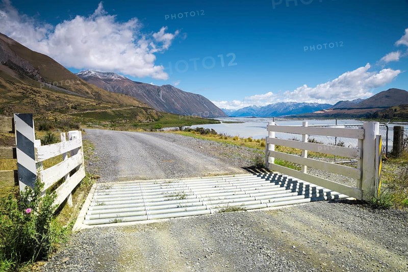 An image of a beautiful landscape in the south part of New Zealand