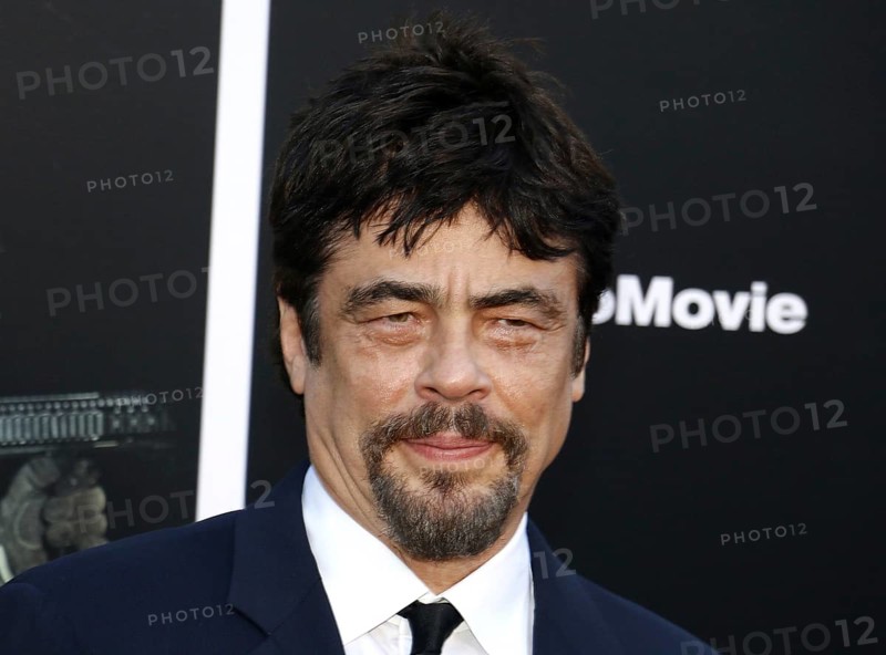 Benicio del Toro at the Los Angeles premiere of 'Sicario: Day Of The Soldado' held at the Regency Village Theatre in Westwood, USA on June 26, 2018