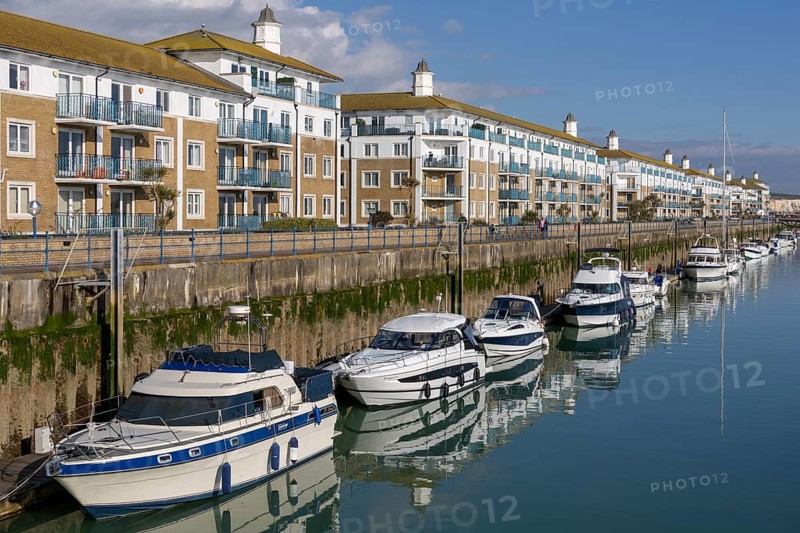 BRIGHTON, EAST SUSSEX, UK. MARCH 06. View of Brighton Marina in Brighton East Sussex on March 6, 2024. Unidentified people
