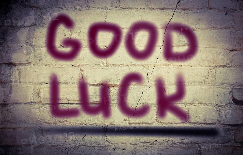 Good Luck Concept