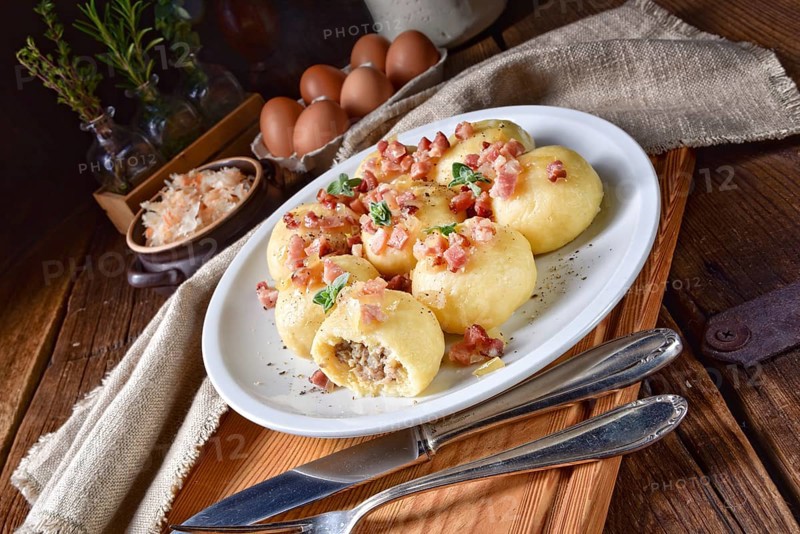 Pyzy are a type of polish dumpling