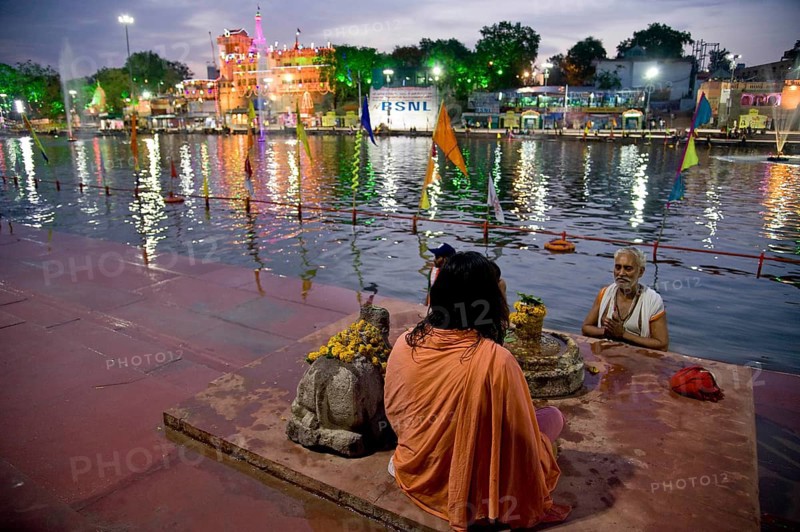 Ramghat, kumbh mela, madhya pradesh, india, asia
