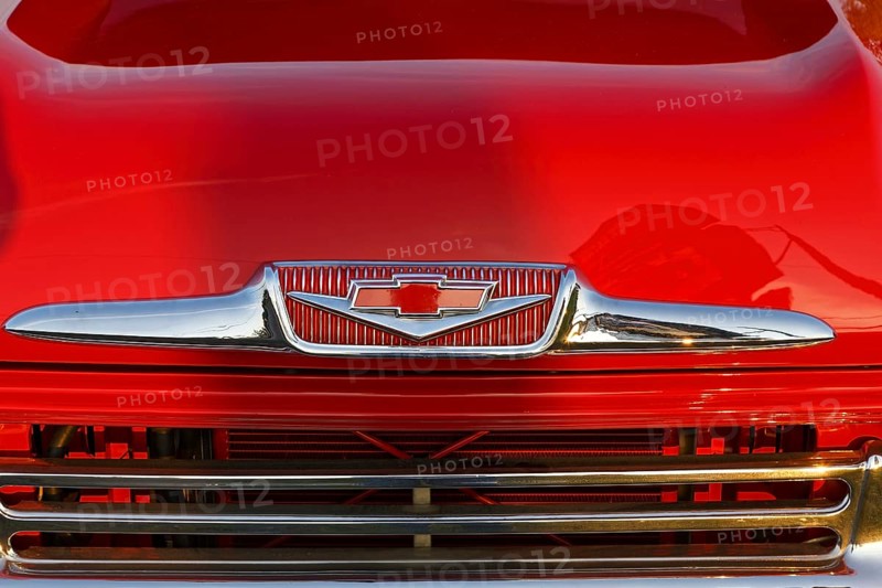Automobile, red vintage truck, Province of Quebec, Canada, North America