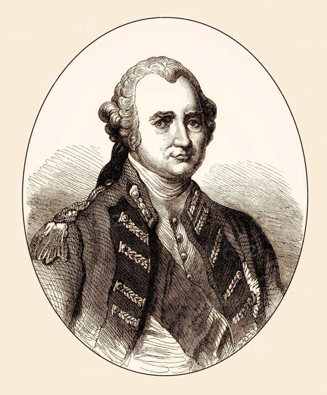 Major-General Robert Clive, 1st Baron Clive or Clive of India, 1725-1774, British officer, From British Battles on Land and Sea, by James Grant