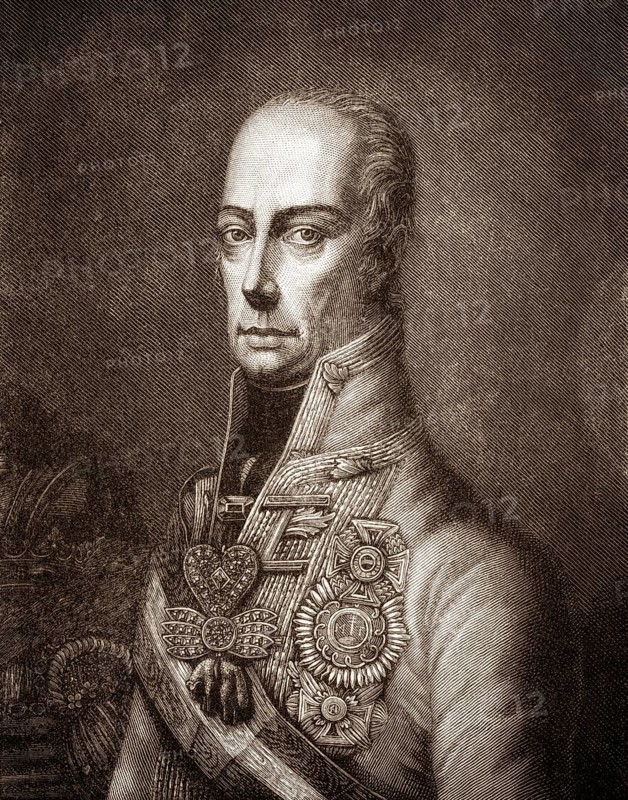 Francis II, 1768 - 1835, the last Holy Roman Emperor, as Francis I Franz I. Emperor of Austria