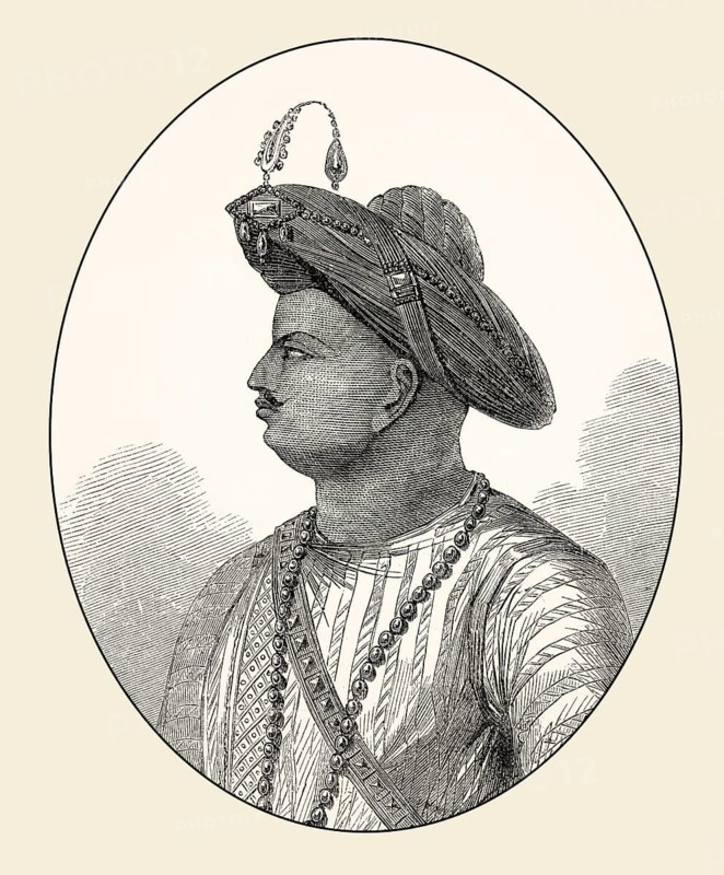 Tipu Sultan, Tiger of Mysore, 1750 – 1799, ruler of the Kingdom of Mysore