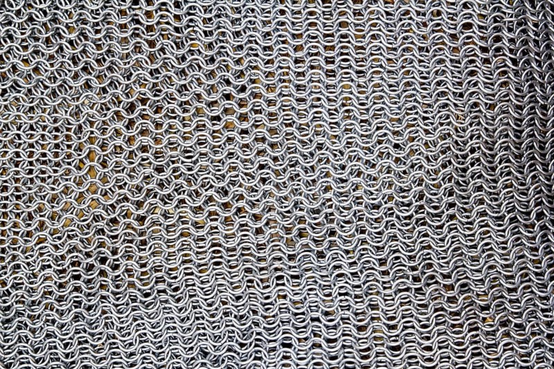 Antique knight metal sword protection net pattern texture
