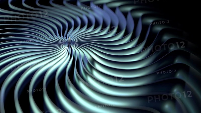 A nice abstract metal swirl background 3d illustration