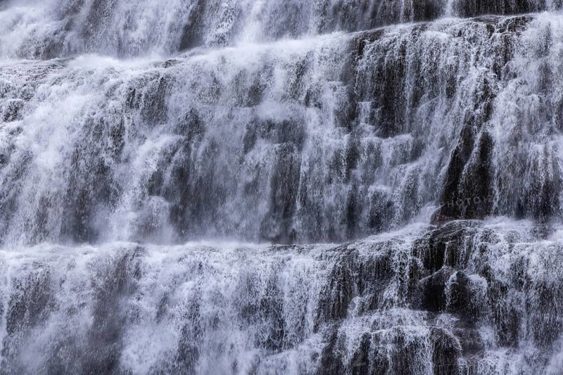 Dynandi waterfalls, Westfjords, Iceland, Europe