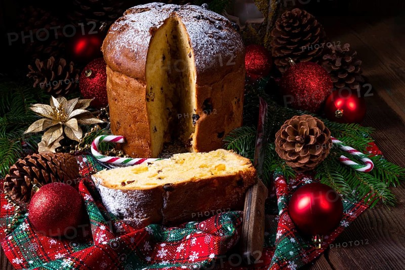 A delicious real Italian mum's Christmas panettone