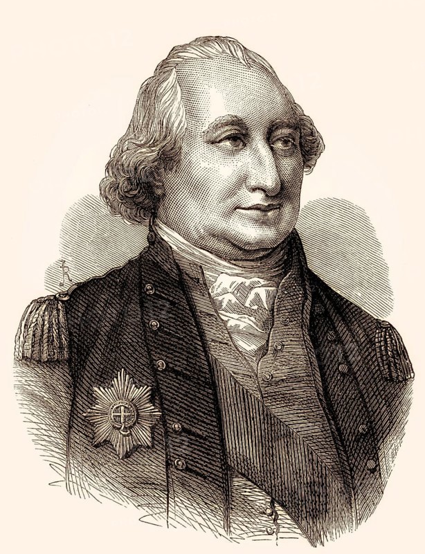 Charles Cornwallis, 1st Marquess Cornwallis, Knight of the Garter, 1738-1805, British General in the American Revolutionary War