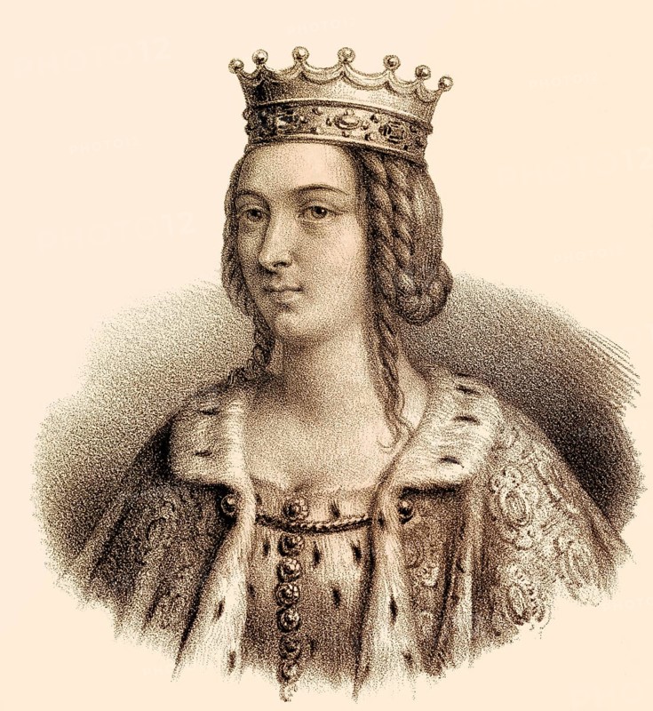 Adbelahide, Adele, Adelheid, Adelaide of Aquitaine, or Adelaide of Poitiers, c. 945-c. 1004, queen of France, wife to Hugh Capet, the first King of the Franks Adelheid von Aquitanien, ca. 950-1004, Königin von Frankreich
