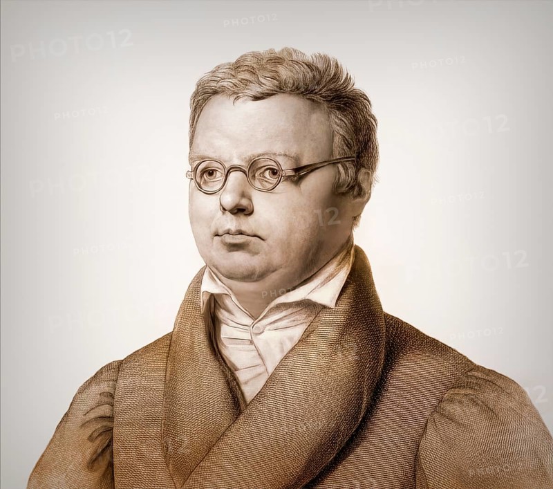 Friedrich Arnold Brockhaus, 1772 – 1823, German encyclopedia publisher and editor, digitally altered