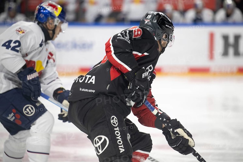 LanxessArena, Cologne, North Rhine-Westphalia, Frederik Storm (Cologne Sharks, #19), PENNY DEL, Cologne Sharks-EHC Red Bull Munich on 28/01/2025 at the LanxessArena in Cologne Germany