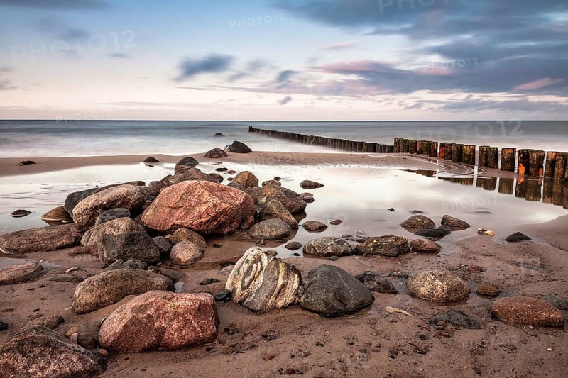 Evening on the Baltic coast near Kühlungsborn