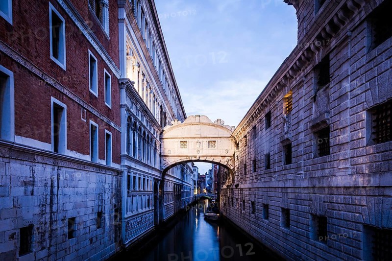 One of the most famous landmark in Venice, Ponte dei Sospiri