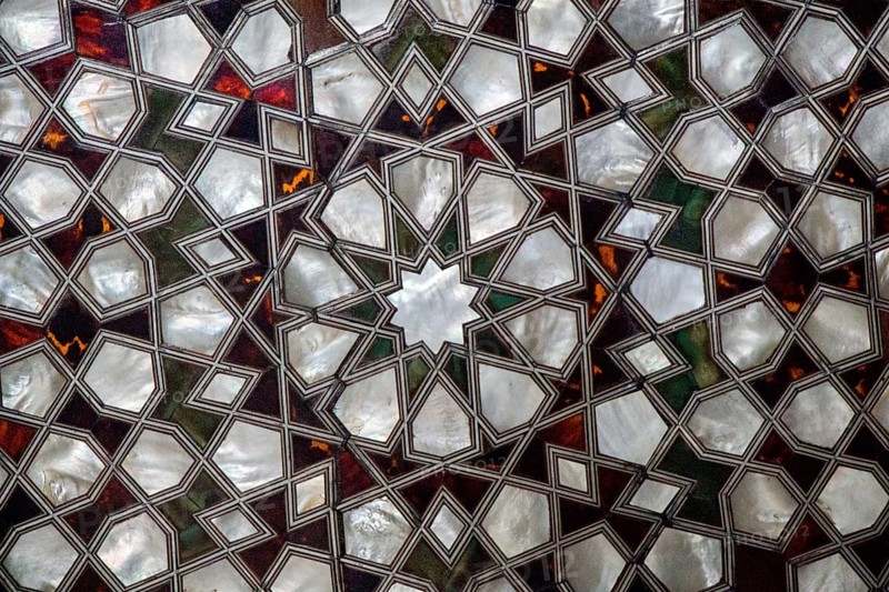 Ottoman art example of Mother of Pearl