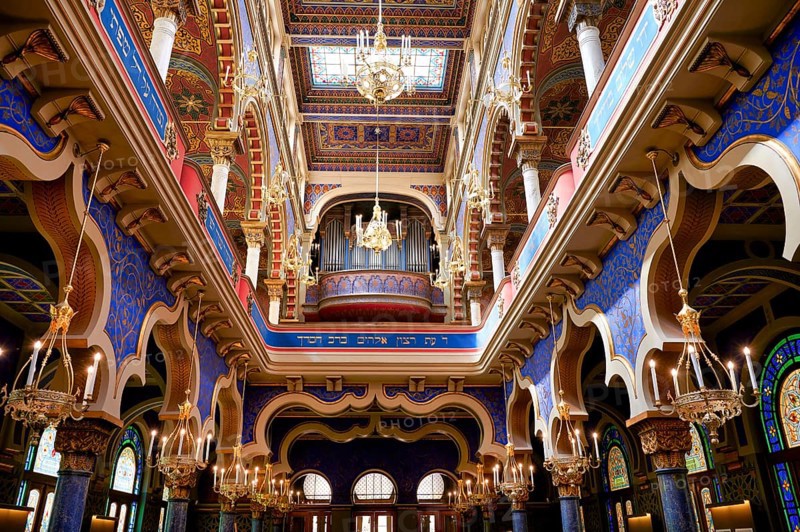 Prague Czech Republic. Jerusalem Synagogue