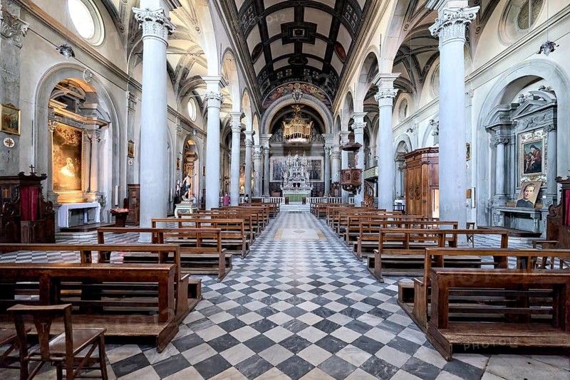 Cortona Arezzo Tuscany Italy. Cattedrale di Santa Maria Assunta (Cathedral)