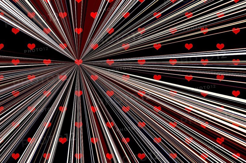 Abstract picture of the heart. Creative marbling heart pattern background texture