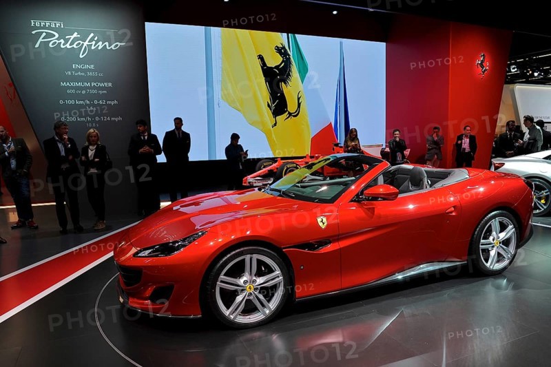 Ferrari Portofino at the IAA Frankfurt
