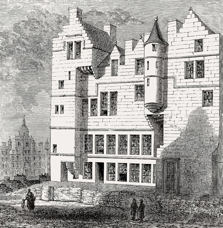 Robert Gourlay's House, Old Bank Close, Edinburgh Lawnmarket, Scotland, 18th century
