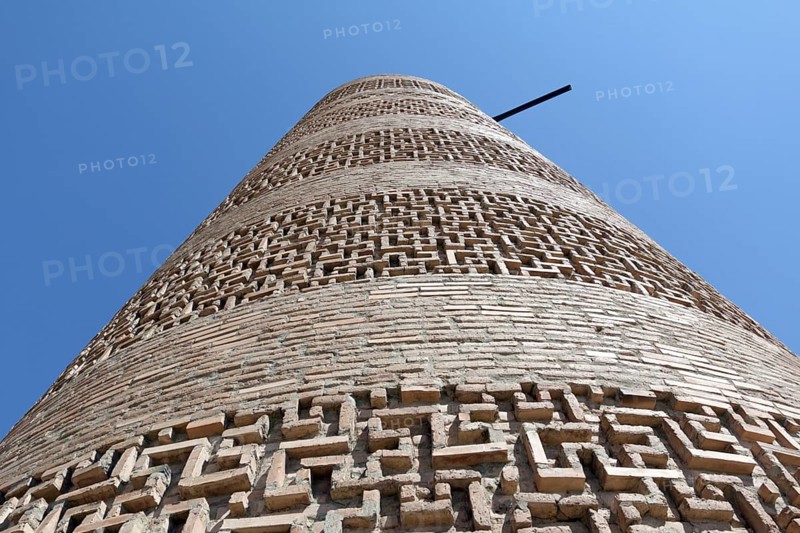Burana Tower near Tokmak, Kyrgyzstan, Asia