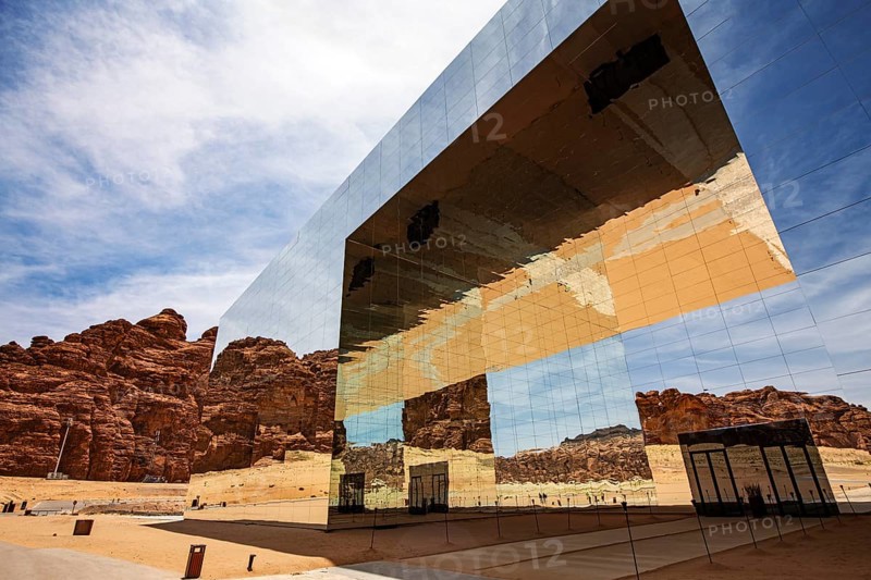Maraya Concert Hall by the Gioforma architectural group, Al Ula, Kingdom of Saudi Arabia