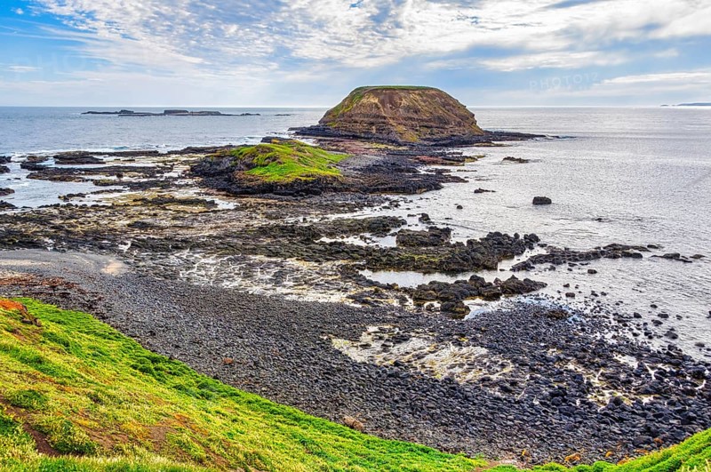 The Nobbies at low tide, Phillip Island, Victoria, Australia, Oceania