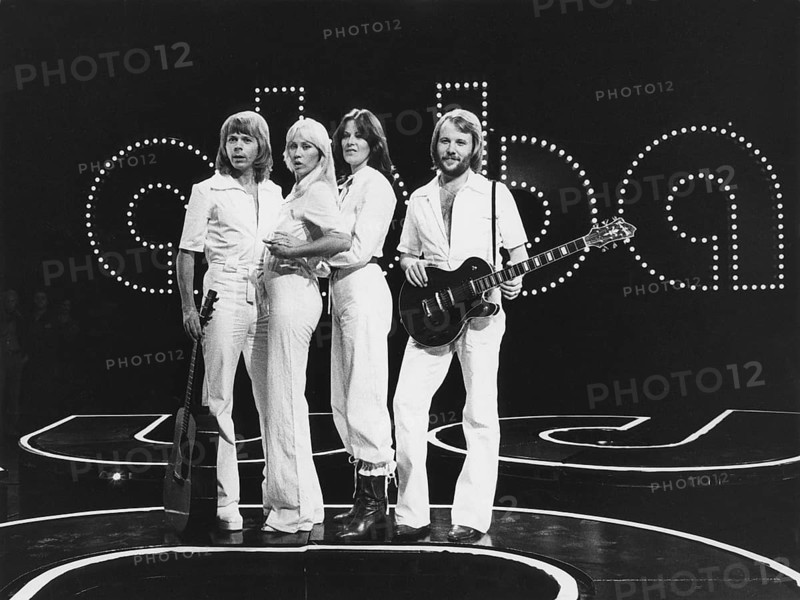 ABBA. Björn Ulvaeus Agnetha Fältskog Anni-Frid Lyngstad and Benny Andersson. 1979